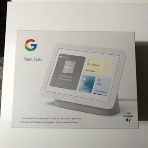 Google Nest Hub (2nd Gen) 7-inch Smart Display with Google Assistant - Chalk